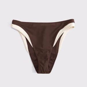 Abercrombie Mid Rise High-Leg Moderate Bottom